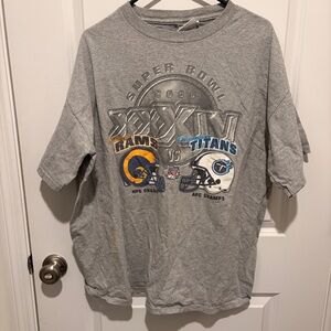 Puma Gray Super Bowl 2000  XL T-Shirt